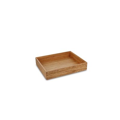 Plateau 32,5x26,5xH6,5cm bambou Arbor