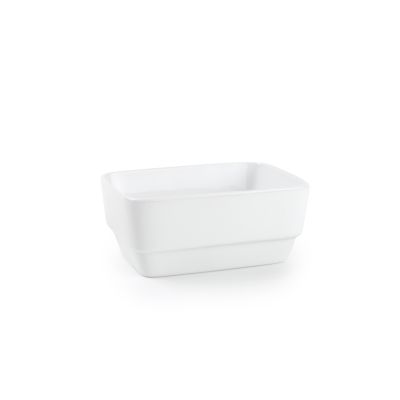 Bowl 11,5x8,5xH5cm white Care
