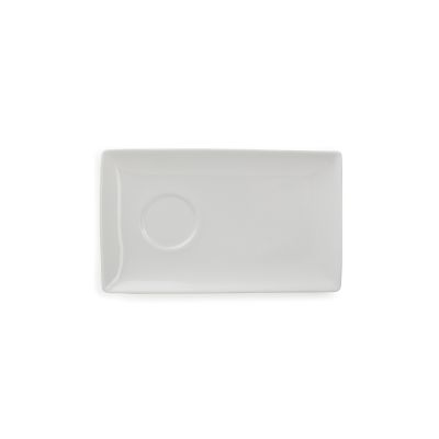 Saucer 20x12cm white Squito