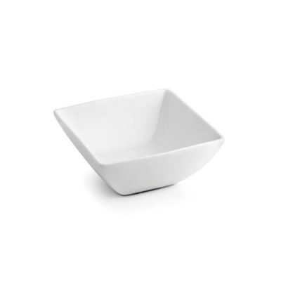 Bowl 18xH7cm white Squito