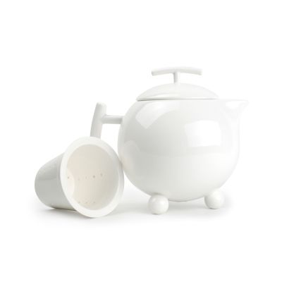Teapot 100cl white Squito