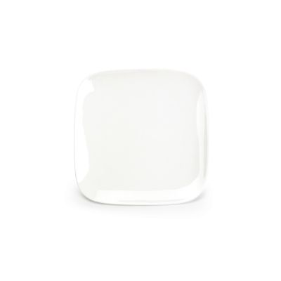 Plate 19x19cm white Match