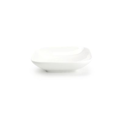 Bowl 12,5x12,5xH3cm white Match