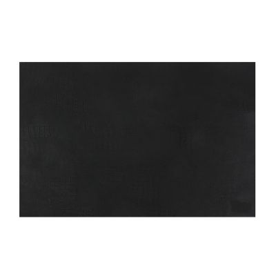 Placemat 45x30cm leather look black Layer