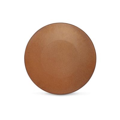 Plate 27cm dark brown Ovio