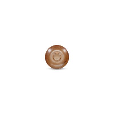 Mocha saucer 12cm dark brown Ovio