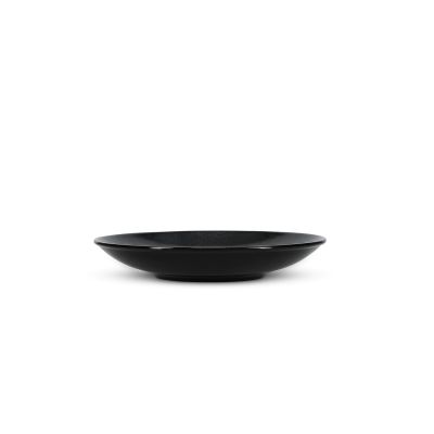 Bowl 25,5xH4,5cm black Ovio
