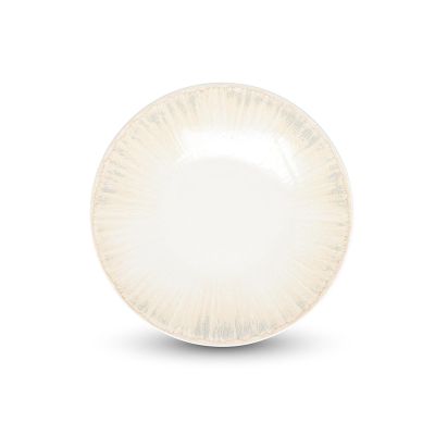 Assiette plate 27cm gris Nuance