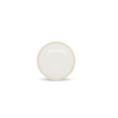 Assiette plate 16cm beige Linea