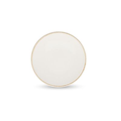 Assiette plate 21cm beige Linea
