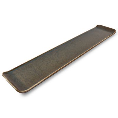 Serving dish 46,5x9,5cm green Cirro