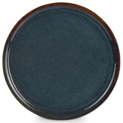 Plate 34cm green Cirro