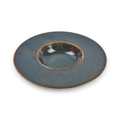 Deep plate 24/11xH4cm green Cirro