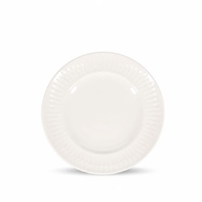 Assiette plate 28cm blanc Solar