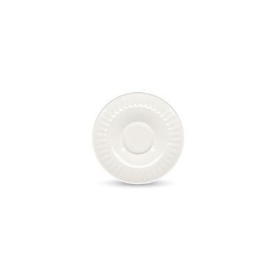 Soucoupe à moka 15cm blanc Solar