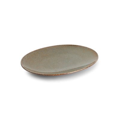 Plate 24x17cm green Cirro