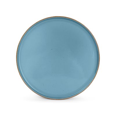 Plate 28cm blue Collect