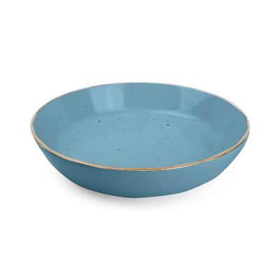 Deep plate 24cm blue Collect