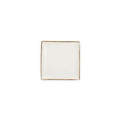 Plate 11x11cm ivory Collect