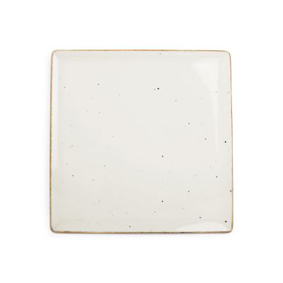 Plate 25,5x25,5cm ivory Collect