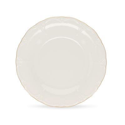 Plate 32cm with golden rim Retro