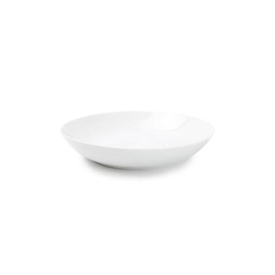 Deep plate 21xH4,5cm coupe Basic White