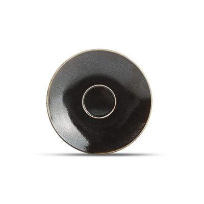 Saucer 16cm brown Ash