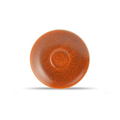 Saucer 16cm orange Ash
