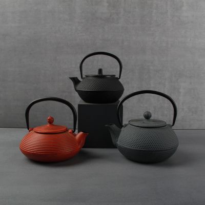 Teekanne 120cl schwarz O-Tea