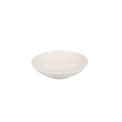 Schüssel 21xH5cm weiß Solis