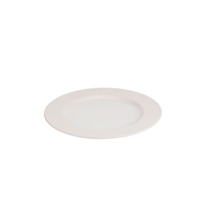 Teller flach 27/19cm weiß Solis