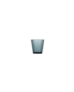 Glas 27cl blauw Luz - set/4