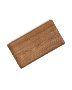 Dienblad 32,5x18,5cm bruin Buffet