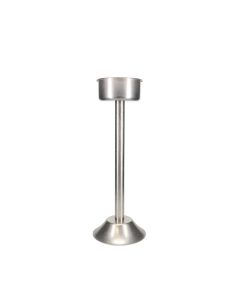 Champagne cooler stand 19,5xH62,5cm antique silver Bar