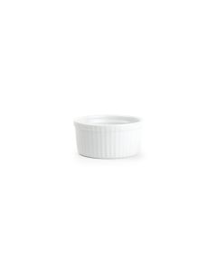 Baking dish 9xH4,5cm white Flavor