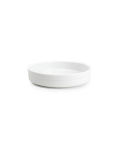 Baking dish 14xH3cm white Flavor