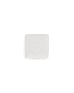 Mokkauntertasse 10x10cm weiß Squito