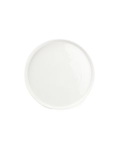 Assiette plate 26,5xH2cm blanc Gusto