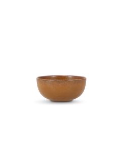 Bowl 10xH4,5cm dark brown Ovio