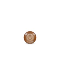 Mokkauntertasse 12cm dunkelbraun Ovio