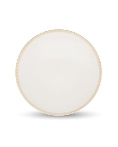 Assiette plate 32cm beige Linea