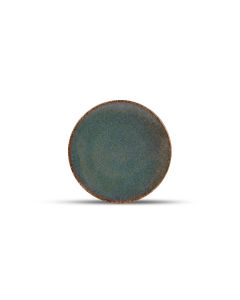 Assiette plate 16cm vert Cirro