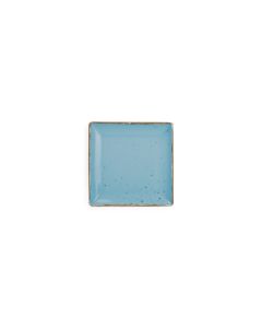 Plate 11x11cm blue Collect