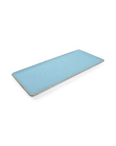 Plat bord 29x13cm blauw Collect