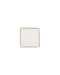 Plate 11x11cm ivory Collect