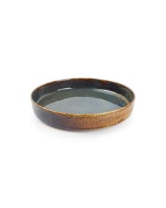 Deep plate 24xH4cm green Pila