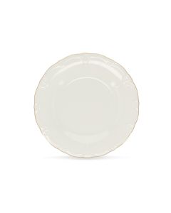 Assiette plate 27cm avec bord doré Retro