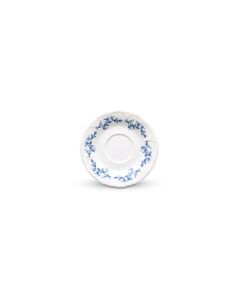 Saucer 16,5cm blue flower Retro