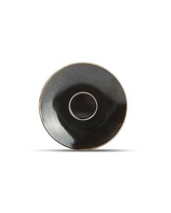 Saucer 16cm brown Ash