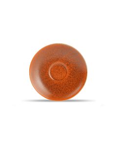 Saucer 16cm orange Ash